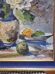 LARS DRAABYE! PAINTING „VASE OF FLOWERS“