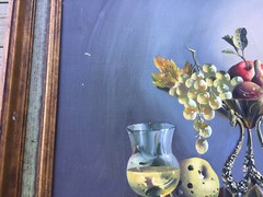 Vintage Oil On Canvas 36″ X 28″ By ANN SATTLER – SIEGERSCHMIDT, LISTED ARTIST