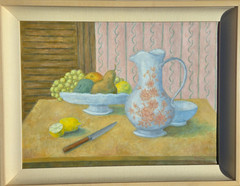 Marcel Salinas – A Quiet Moment, original oil painting on canvas