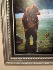 Michael Godard – Gone Fishing – Alaska Series – Embellished – Numbered to 200