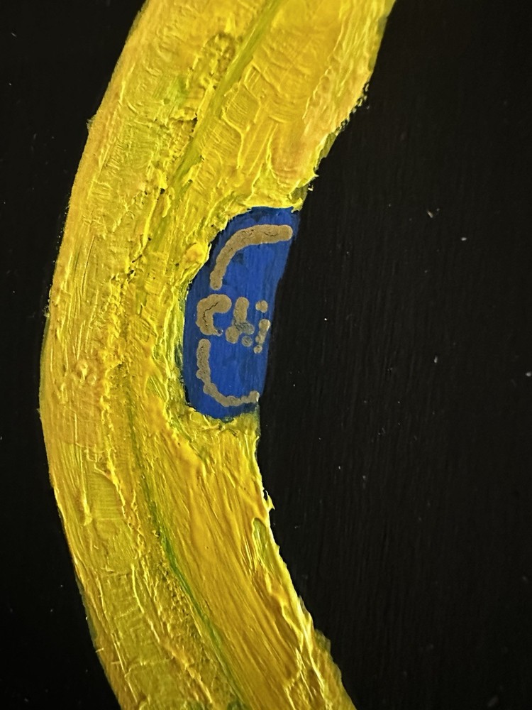 Tiny Outsider Art Banana OOAK