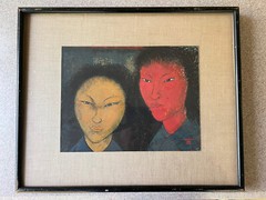 Important School of Paris Painting Nakamura Naondo 1958
