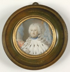 „Kaiser Karl VI of Austria“, important miniature!!, 1725/35