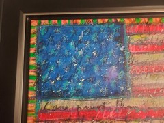 Tim Yanke Giclee W/Hand Embellishments on Canvas 2012 OG (Yankee Doddle) Piece