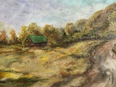 Original signed landscape oil painting