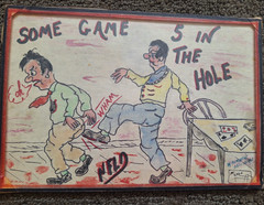Vintage New Foundland Folk Art PD Murphy Bell Island 1950s NFLD Poker Humor