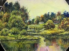 Oil Painting Unframed Forest Landscapes Kizenko V Original Painting Art n605
