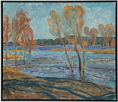 Stefan Losifovich Repin (b.1921) – Framed 20th Century Oil, Big Water