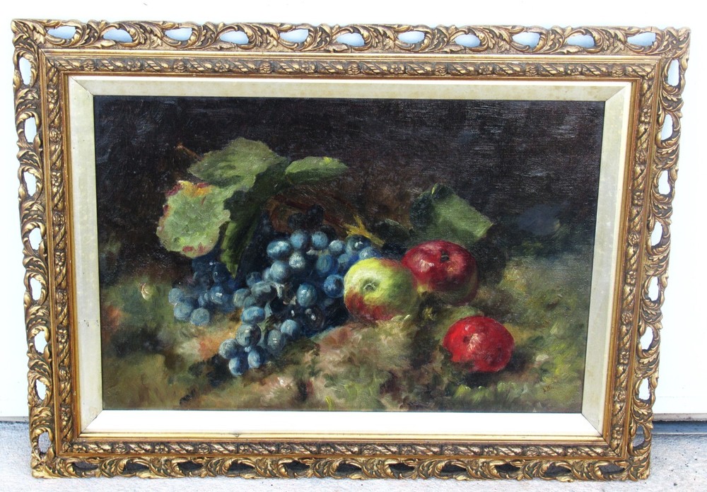 19th C. European School Still Life. Signed