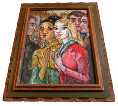 „Henri Schick“ Signed Modernist Oil/Canvas (Paris 1870-1946 ) Impasto Rare Find!