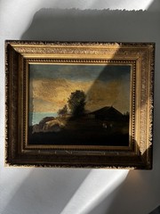 Signed John Joseph Enneking 1841-1916 Maine Hudson River Landscape Painting