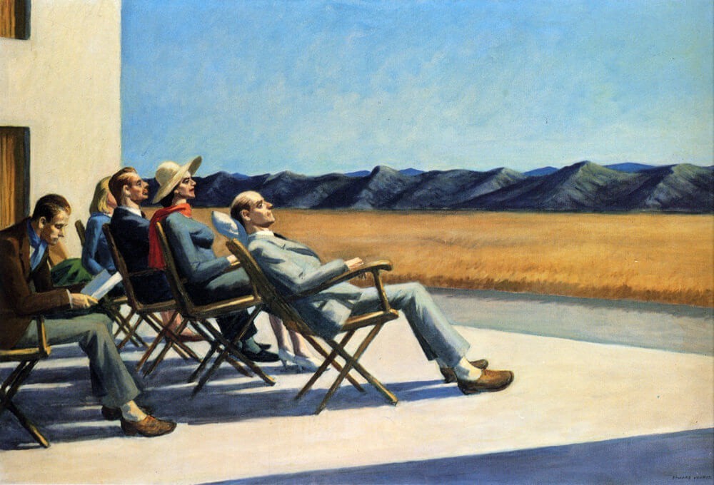 Edward Hopper Signed Oil Painting on Canvas 16×24 in Realism ..