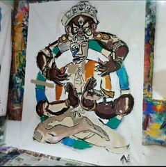 Painting Manuel Mane | Samsara | 170cm x 150cm | Large Format | SHIPS ROLLED
