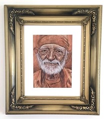 Willie Nelson Original Acrylic Painting Art by Paul Alexander 9″ x 12″