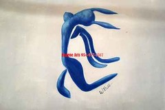 24×36″ (61x92cm)100% hand painted oil flat, Contemporary, Abstract, High Quality