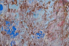 Lotte Kjøller, Danish artist. Mixed media on canvas. Abstract composition.