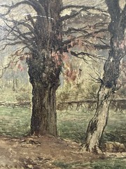 René Ligeron (1880-1946) Oil: Landscape Of Île-De-France Paris French School