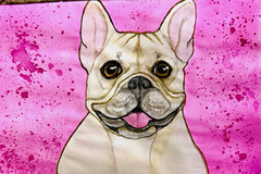 French Bulldog Watercolor Painting, Animals Art on Paper Unframed