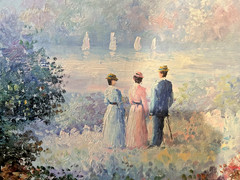 OIL ART PAINTING FROM FAMOUS FRENCH ARTIST JEAN-FRANCOIS RAFFAELLI 1870-1924
