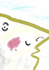 ACEO ATC CARD „On hon?“ REASOR Original Abstract Painting 2.5×3.5