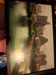 Wall Art cityscape print Downtown Dallas Texas