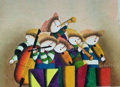 J Roybal Oil Painting 16 x 20 Inches #19