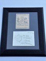 Hank Ketcham Drawing Original Dennis The Menace Cartoon Illustration Famous WW2
