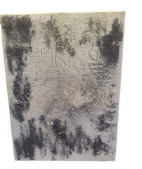 Abstract painting Ultra Modern Fine art Black White Textured Dust In The Snow
