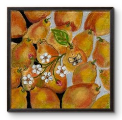 DREAMY LEMONS 6×6 MODERN ART COLLECTIBLE INTERIOR DESIGN