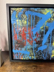 Original Abstract Graffiti Street Art Painting “Dreams” Signed Framed 2026