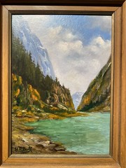Hansen PUTHUFF – „Grand Canyon“ American Impressionist Landscape