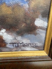 Tim J. Morse Oil Painting Landscape Arizona Utah New Mexico ? Desert Mountain