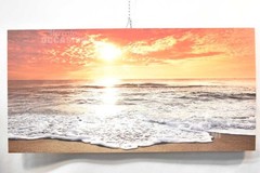 Sunset Print Painting Frame 70×140 Cm