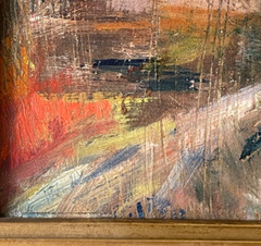 Attr. to KIKOINE (1892-1968) – School of Paris Oil – Selfportrait with Beret