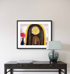 Eleven-Eleven Contemporary Whimsical Original Acrylic Canvas Painting