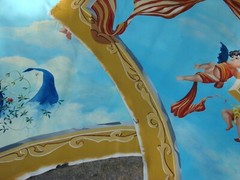 CEILING ART PANELS Large Paintings on Canvas Charleston SC Putti Cherub MUSIC