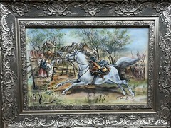 Poland Juliusz Kossak 1885 Watercolors on Paper 9×13.5″