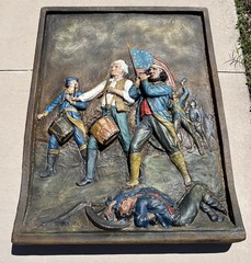 “Spirit Of 1776” Large Molded 3D Painting 41”x30”