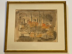 Israel ? Modernist Painting Jewish Expressionist 1950’s Abstract Hebrew Rare