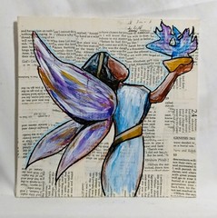 Original Mixed Media • Contemporary Art • 8×8 • Signed • Studio Release