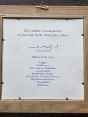 Linda Halland Hand Painted Norwegian Silk Painting