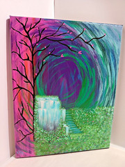 11″x 14″ Original Acrylic Painting on Stretched Canvas