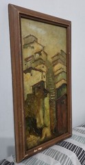 FINE ART – LA PAZ, Bolivia – Pacheco Carvajal – Oil Painting – Signed 1970s