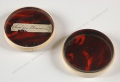 Peter Balth. v.Muralt (1746-1814) „Box w. portrait of Maria Anna v.Branconi“ (m)