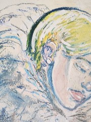 9 inch x 12 inch – Fashion/Figure Drawing – NO FRAME by A. Avila