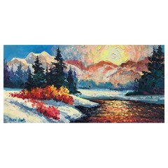 Alexander Antanenka „Crist Day“, Hand Signed Original Painting on Canvas