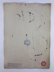 Andy Warhol COA Vintage Painting Drawing Art Original Signed Stamp