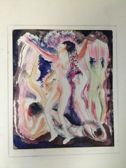 Helen Noel WPA Era Chicago Modernist Burlesque Art Deco Women Dancers 1934!!!