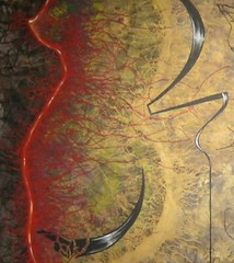 abstract art painting contemporary modernism surrealism body nude woman figures