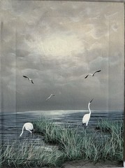 Original Coastal Marsh Painting is a signed artwork by Edmonson.